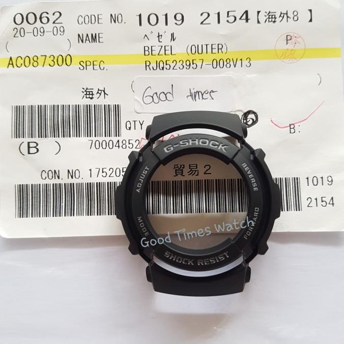 BEZEL G-SHOCK G-301B G-313MS G-314RL G-315 G 300 G 301 Casio Original NEW Kode 433