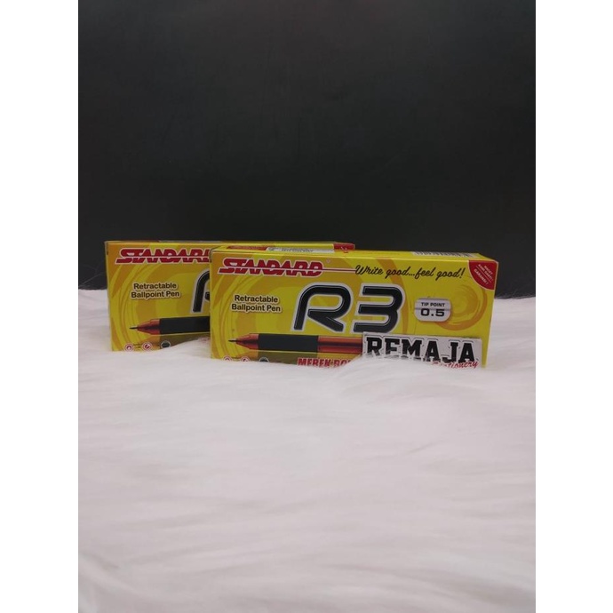 

>*>*>*>*] Bolpoin / Pulpen Standard R3 per pack