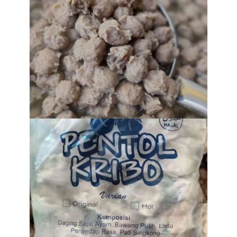 

pentol kribo ori isi 55pcs