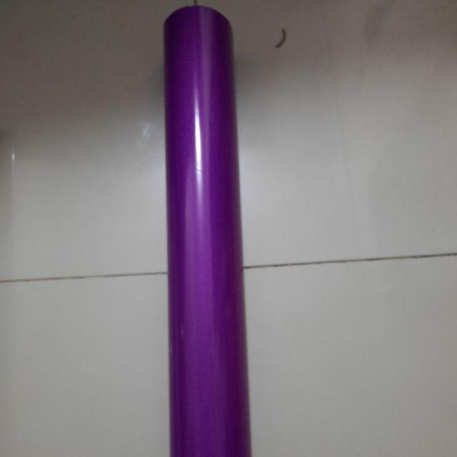 Stiker reflektive memantulkan cahaya asahi/sheikolite/solid/transign-VIOLET