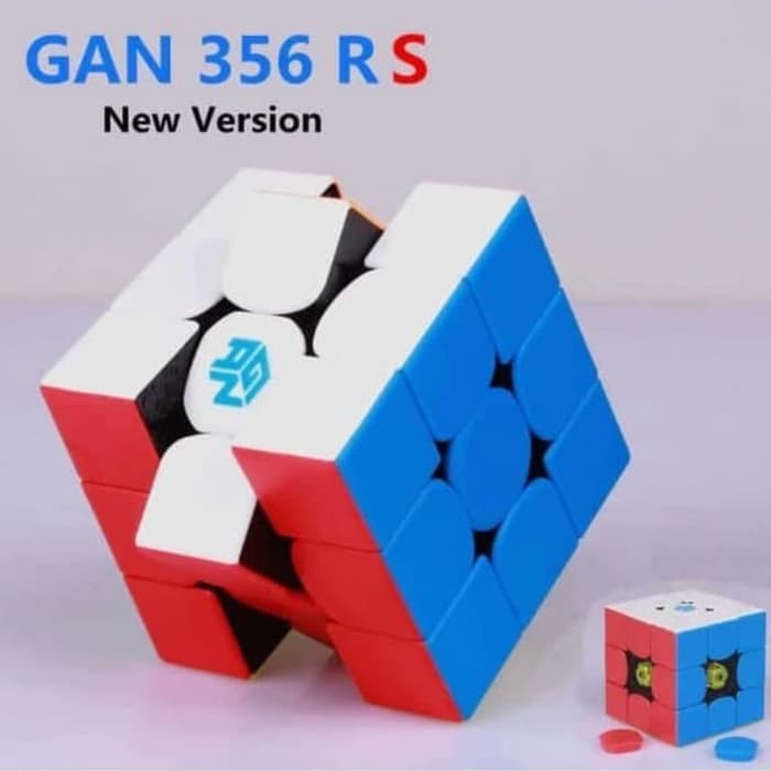 PROMO Rubik Gan 356 RS 356R S 3x3x3 Original Gan356 R S 3x3 Stickerless Rubik GAN Bukan GAN 356 XS