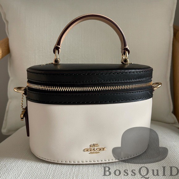 Coach x Selena Gomez Trail Bag in Colorblock Chalk