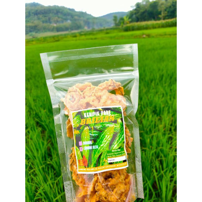 

Kripik Pare tidak pahit 100gr
