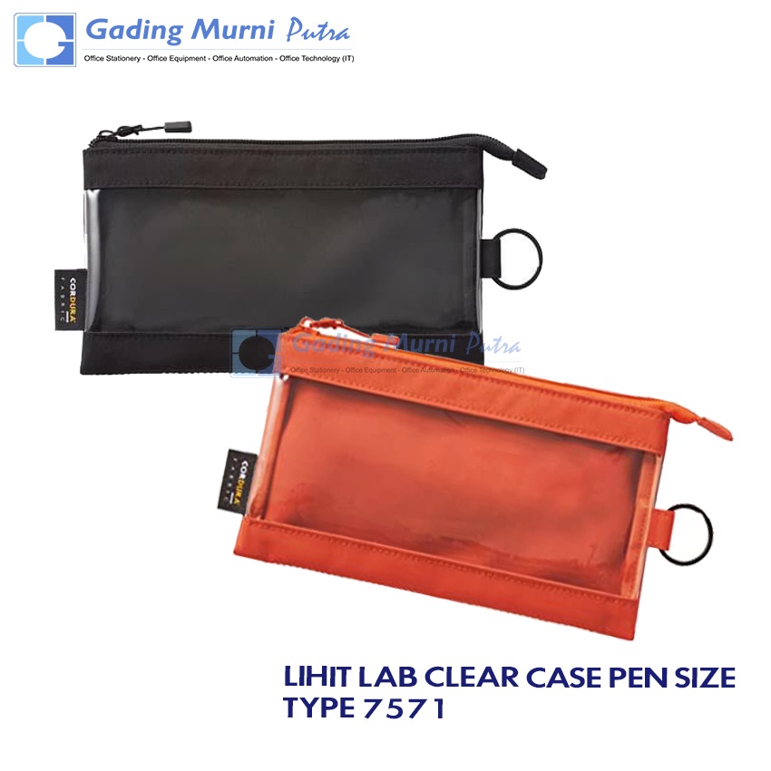 

Kotak Tempat Pensil Case LIHIT LAB CLEAR CASE PEN SIZE TYPE 7571