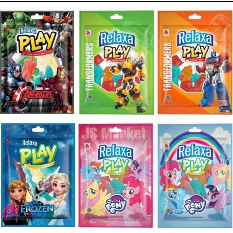 

RELAXA PLAY GUMMY CANDY 40GR