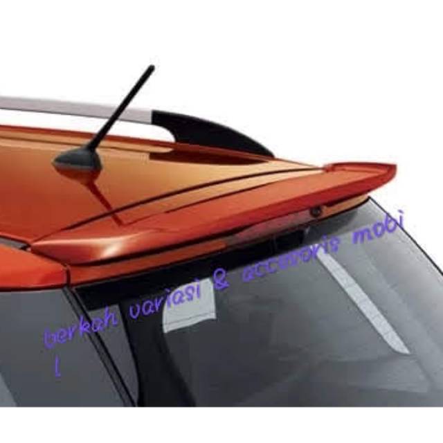 Spoiler plastik suzuki sx4 x over