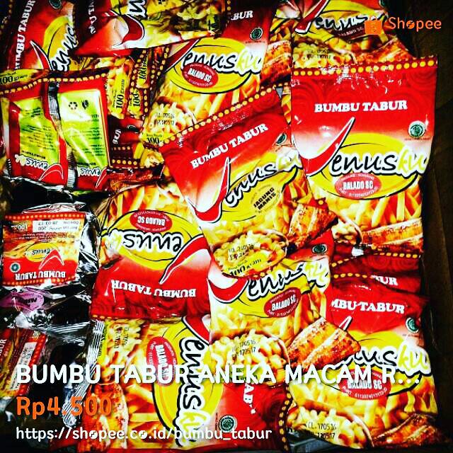 

Bumbu tabur/balado/bumbu keripik/makaroni/bumbu sosis bakar