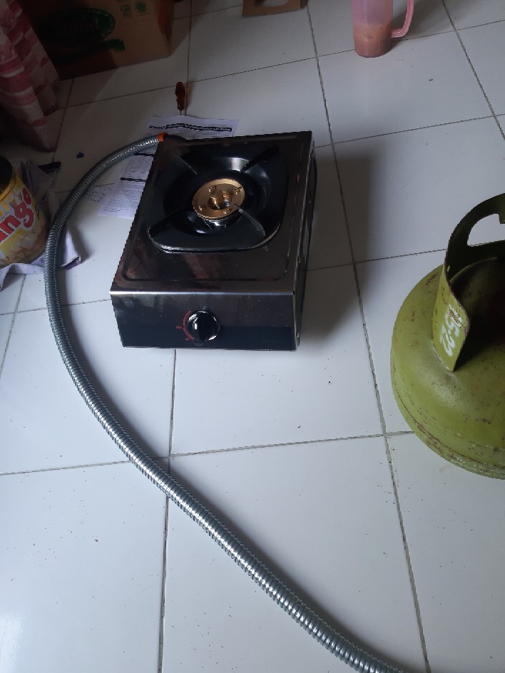 Kompor Gas Satu Tungku Rinnai Ri 511a - 511 A - Ri511a Ada Api Lilin Kecil Sni Original