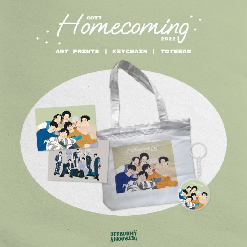 GOT7 Homecoming Fanmerch (Art Prints, Keychain, Totebag)