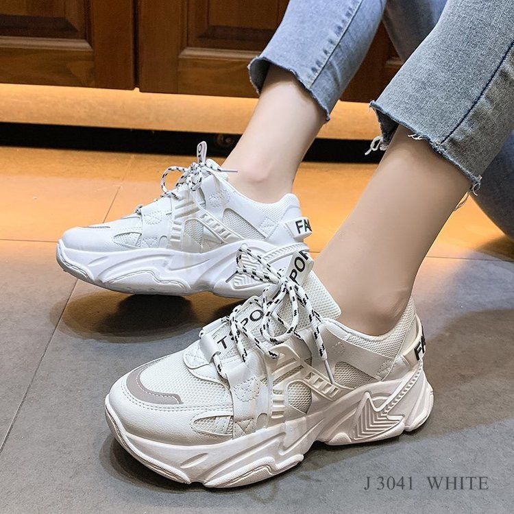SEPATU SNEAKER WANITA ALA KOREA OFELIA  3041 (SALE)