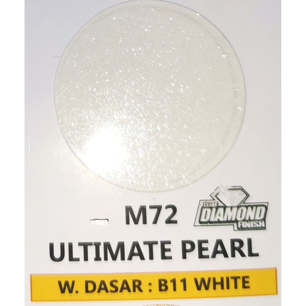 Pilok Sapporo Ultimate Pearl White M72 Putih Mutiara  400ML