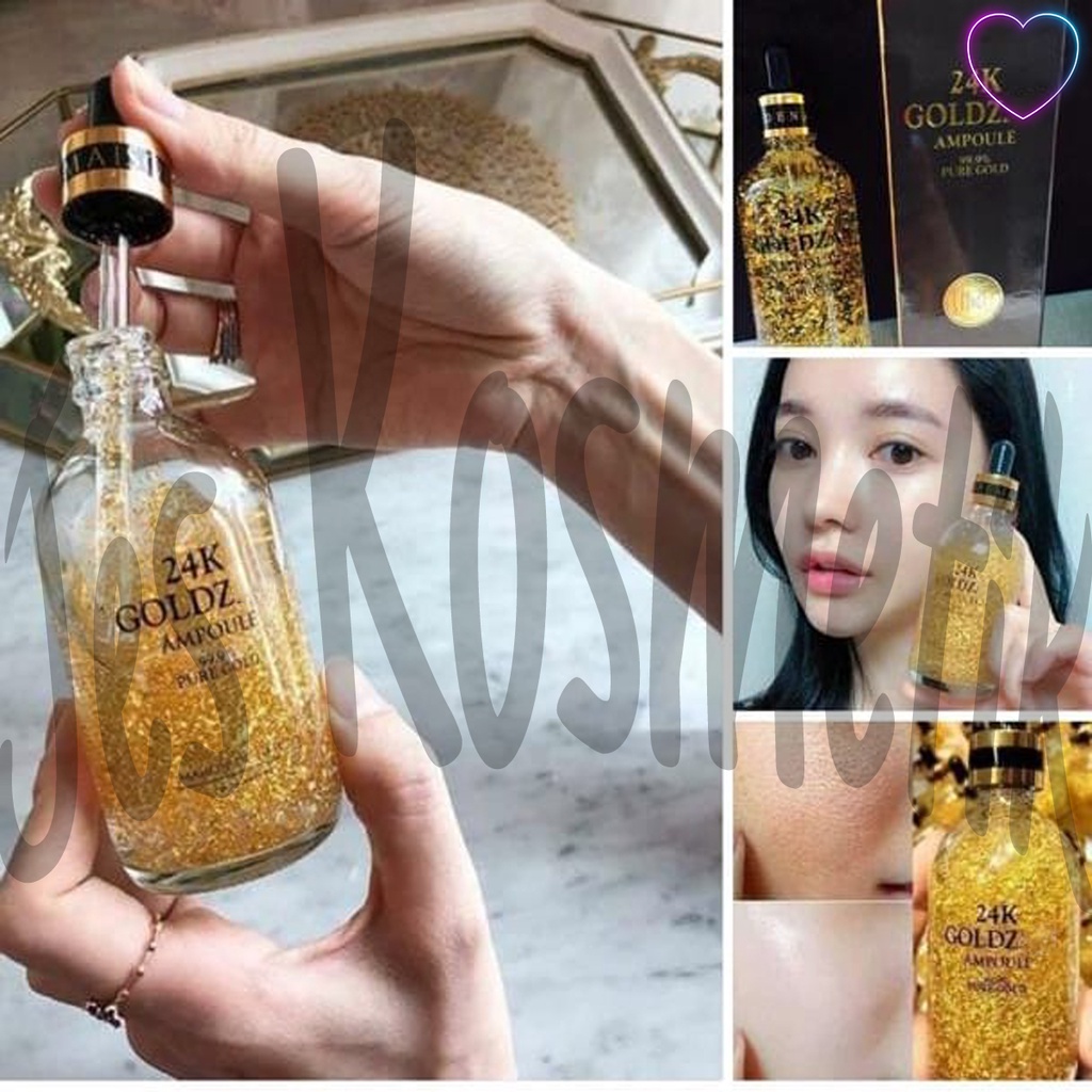 Serum Glowing Gold 24K Essense 99.9% Pure Gold Original