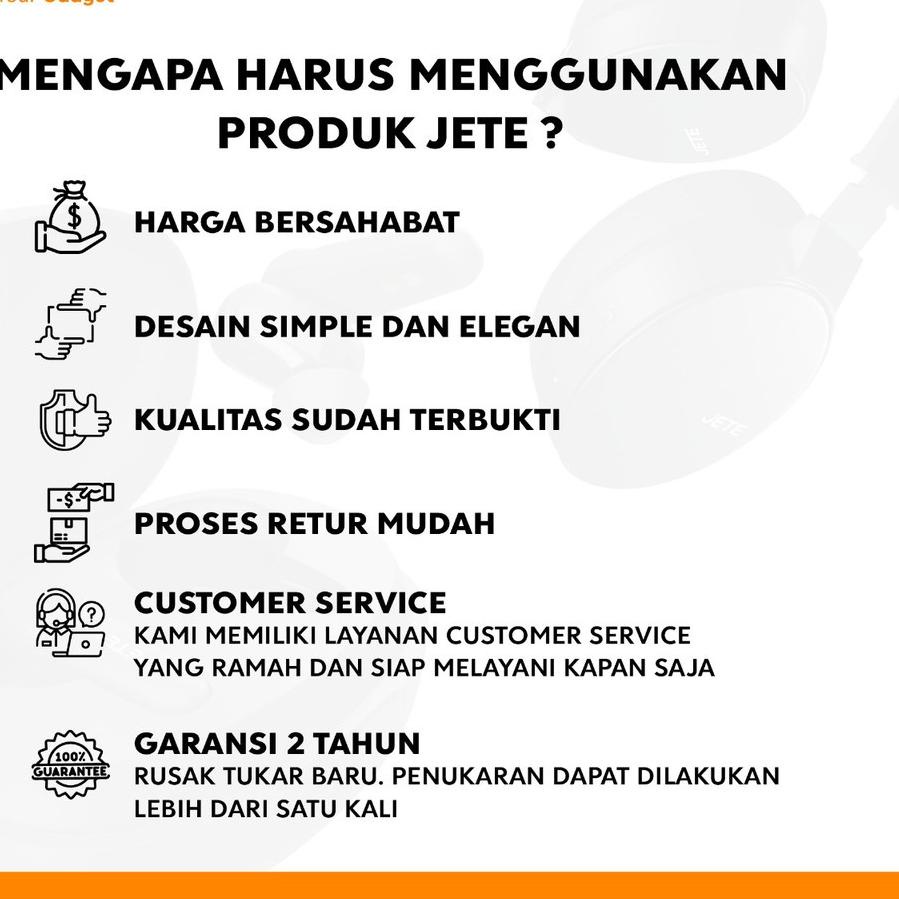 ♡ Mouse Wireless Bluetooth JETE MS1 - Garansi 2 Tahun ◙