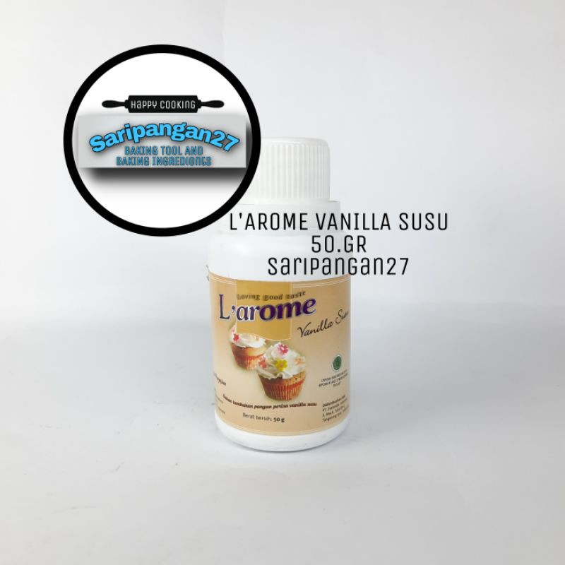 

L'rome vanilla susu 50gr