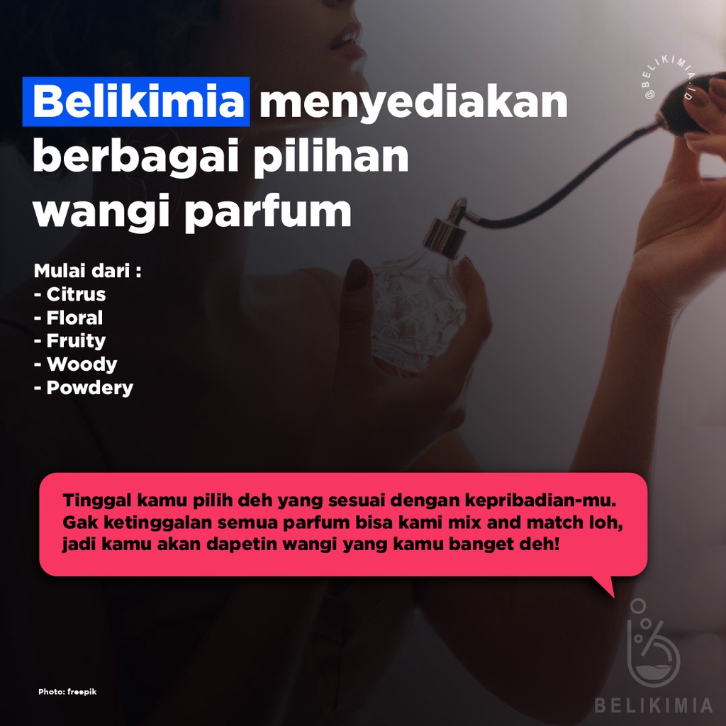 Bibit Parfum Refill Terinspirasi Parfum Ch for Women Premium Grade