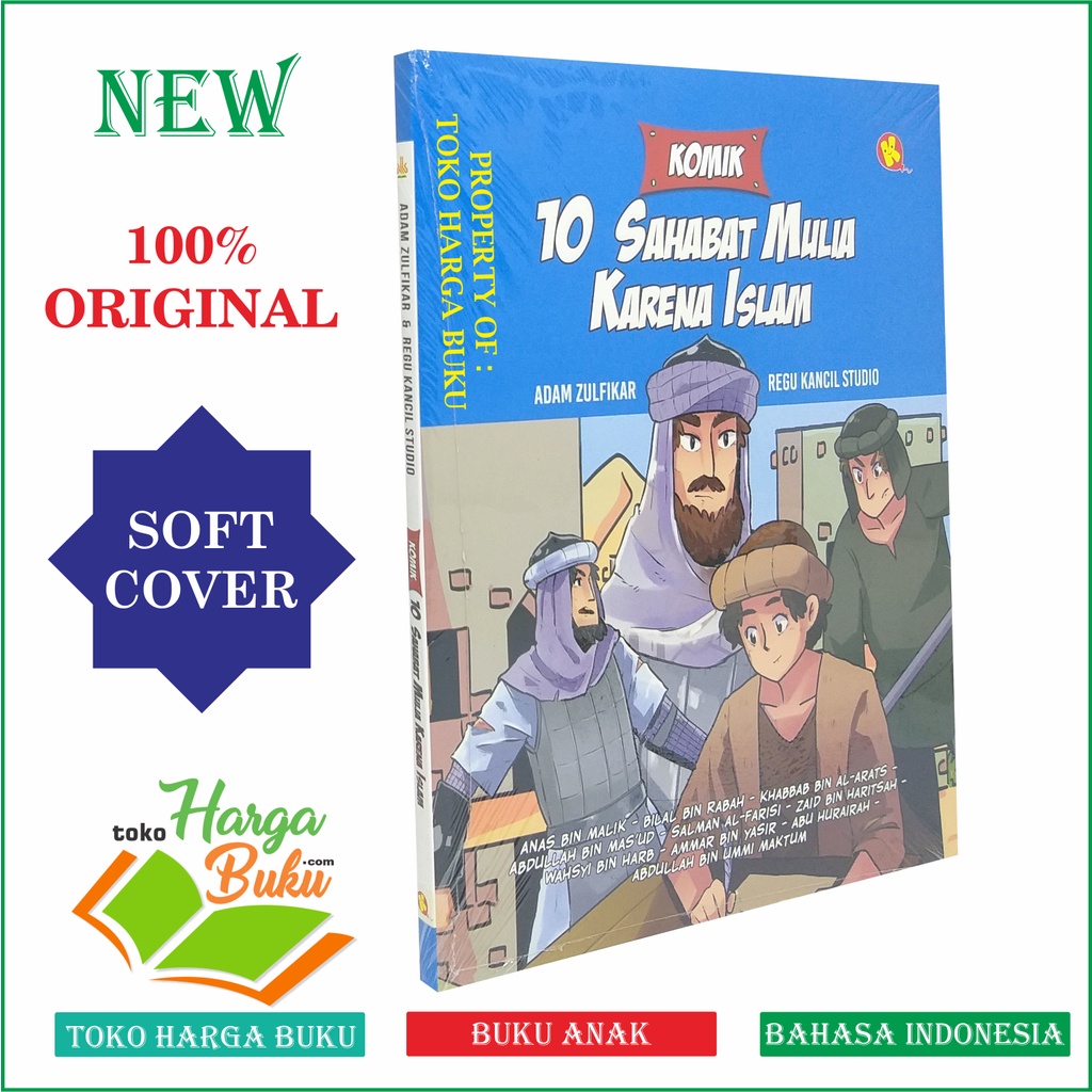 Foto Komik 10 Sahabat Mulia Karena Islam - Penerbut Alkautsar Kids