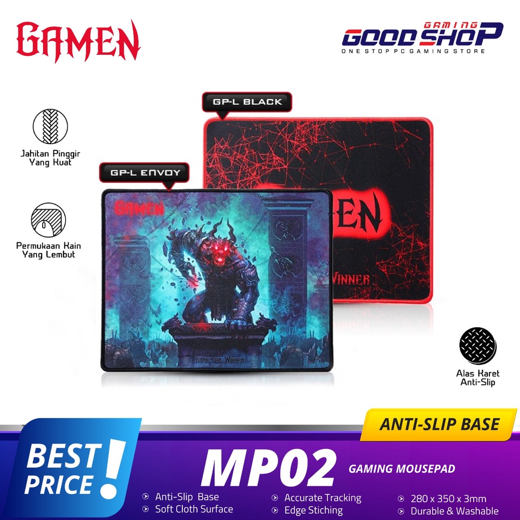 Gamen MP02 - Soft Surface Gaming Mousepad