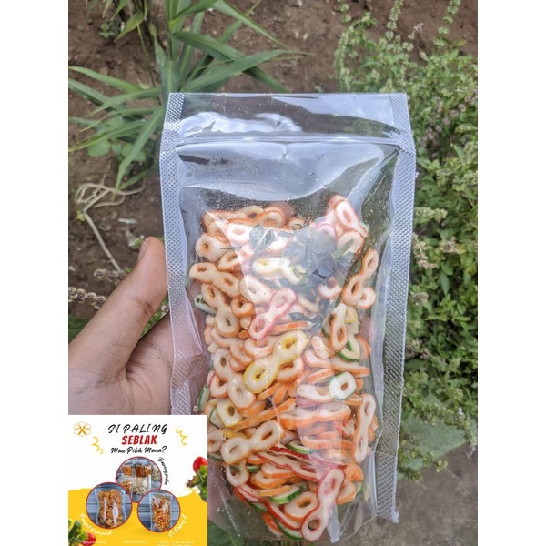 

seblak kerupuk bantat cemilan hot jeletot pedas Daun jeruk