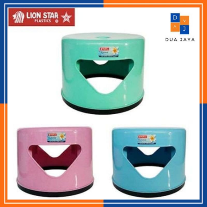 Lion Star Bangku jongkok bulat / Bangku kursi jongkok Lion Star / Kursi Jengkok