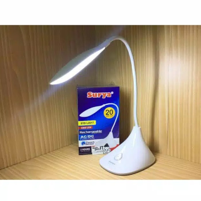 Lampu Meja - Lampu Led Meja Belajar / Lampu White Portable