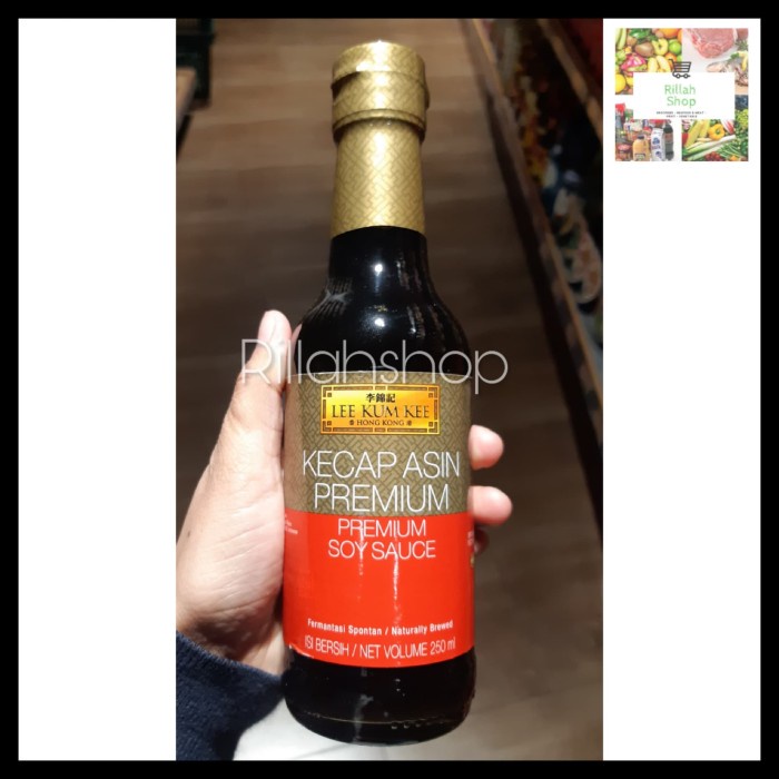 

KECAP ASIN PREMIUM/LEE KUM KEE PREMIUM SOY SAUCE 250ML