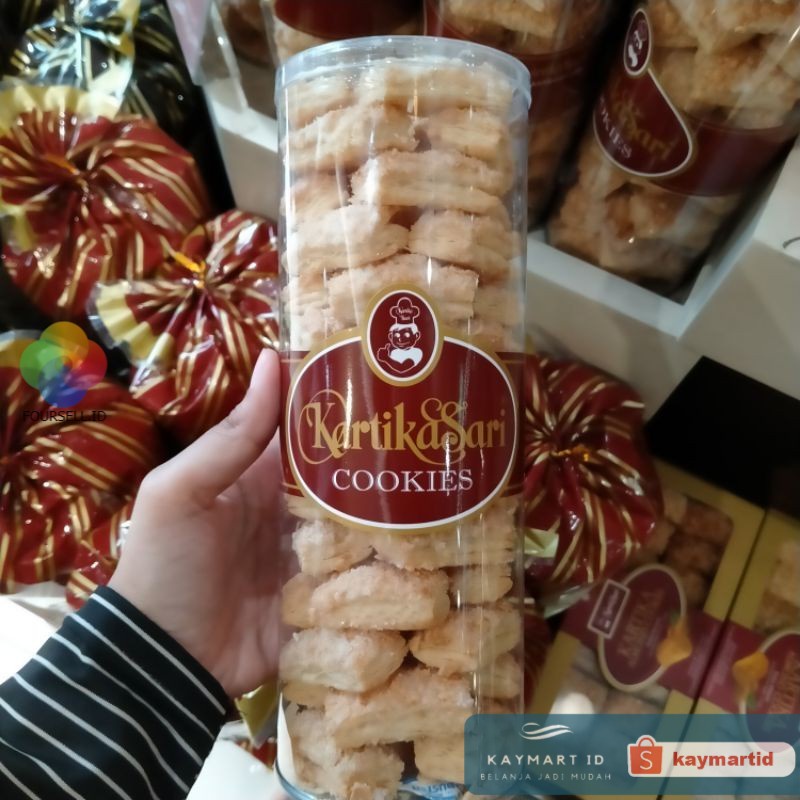 

Kartika Sari - Almond Cookies Tabung Besar Oleh Oleh Bandung Kartikasari