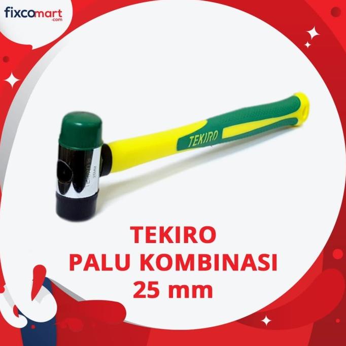 Tekiro Palu Kombinasi 25 mm / Palu Karet / Palu Plastik