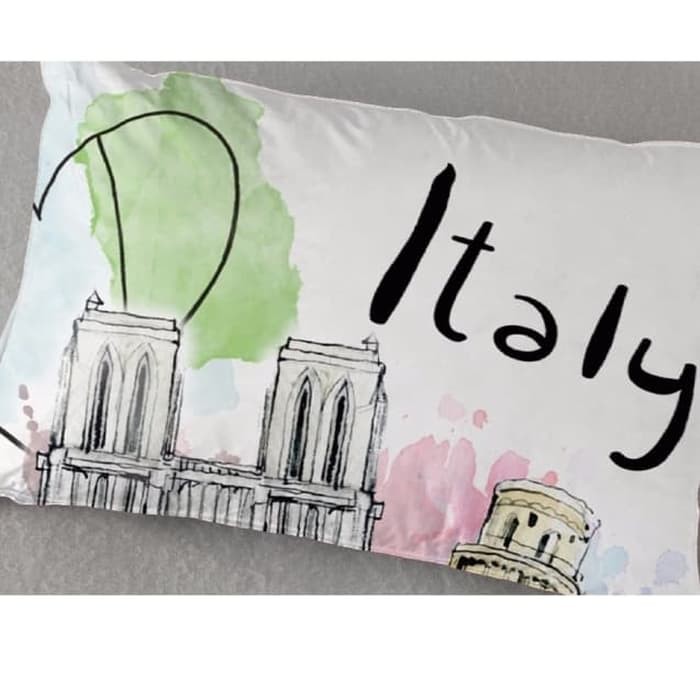 Balmut / Bantal Selimut ILONA 150*200 motif ITALY