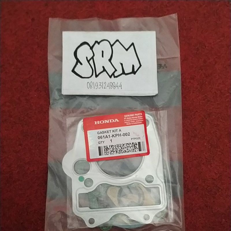 Paking top set kharisma supra x 125 original honda