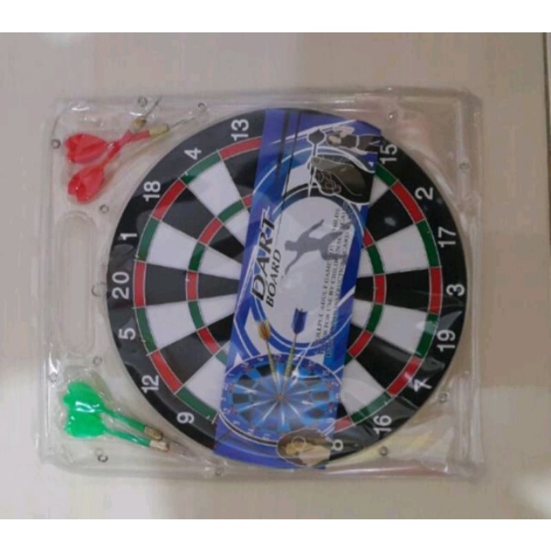 Jual Dart Board Game Uk 12 Kecil Bonus 4 Buah Jarum | Shopee Indonesia