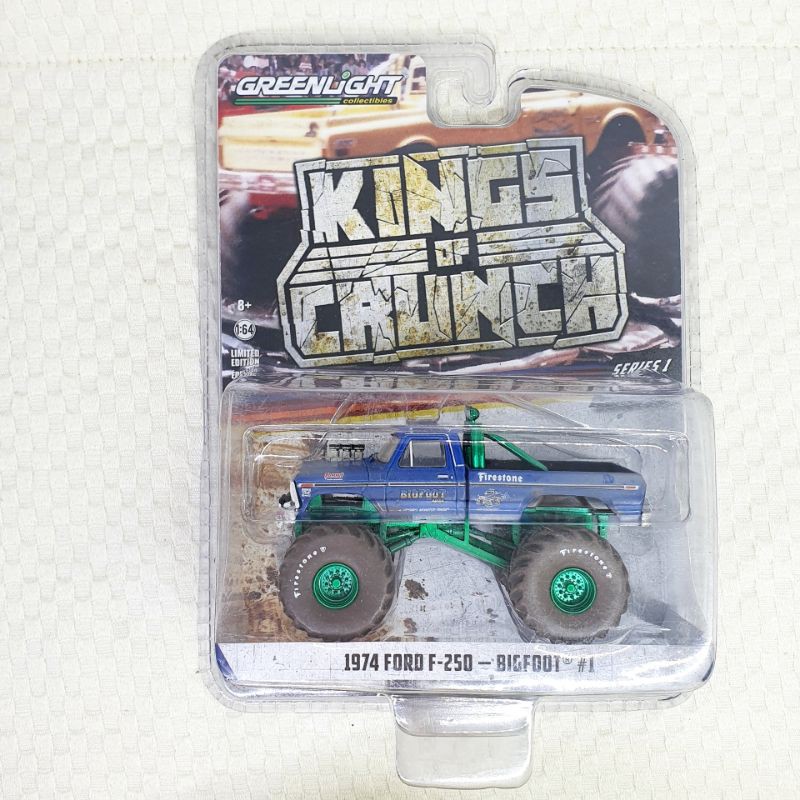 GREEN MACHINE 1974 FORD F-250 BIG FOOT - GREENLIGHT