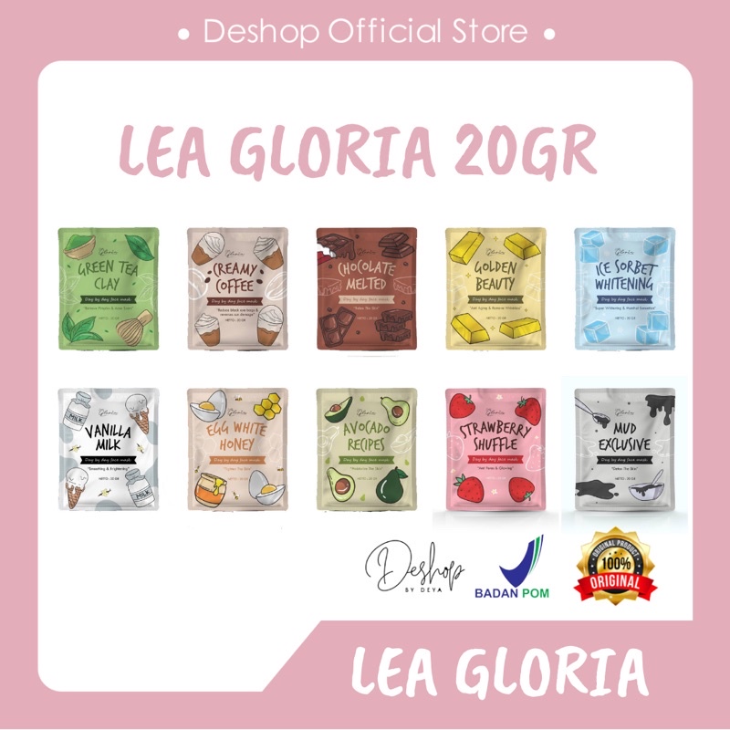 (BPOM) MASKER BY LEA 20GR TERMURAH MASKERBYLEA