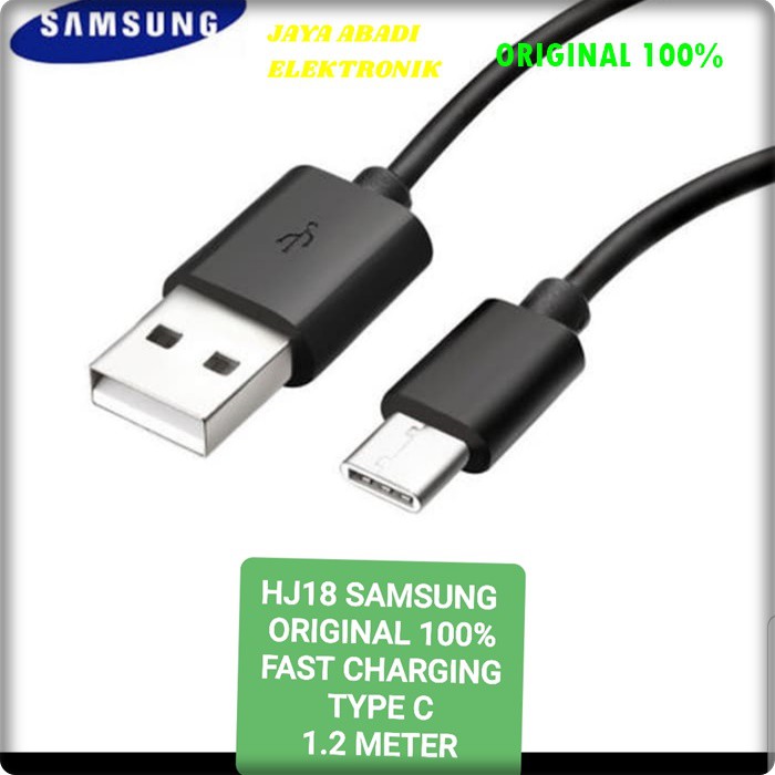 J19 SAMSUNG ORIGINAL KABEL DATA USB TYPE C TIPE C CABLE SUPER FAST CHARGING ANDOIT MULTI J19  Samsung ori 100% kabel data fast charging cable usb type c tipe hp handphone cas casan transfer travel adapter adaptive flash charger androit multi universal ori