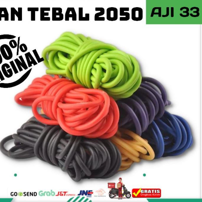 6.6 Promo Brand Karet Ketapel 2050 Pentil 5mm Tebal