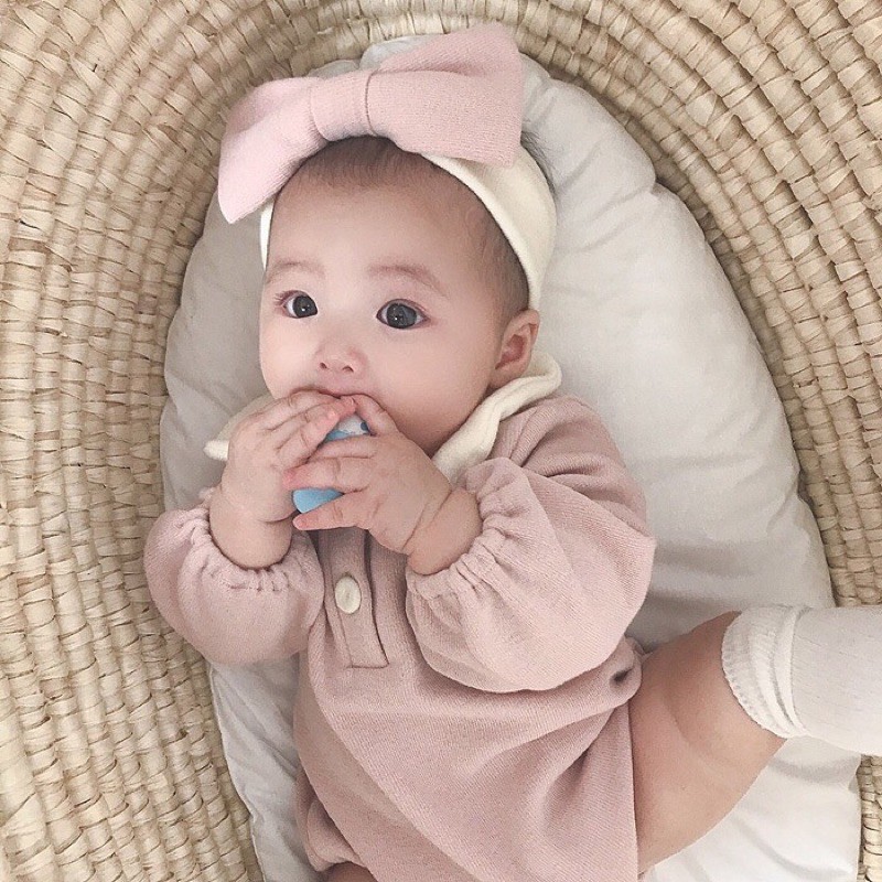 Scarlett romper | baju bayi | baju bayi perempuan | baju bayi cewek | baju baby girl | baju bayi uny