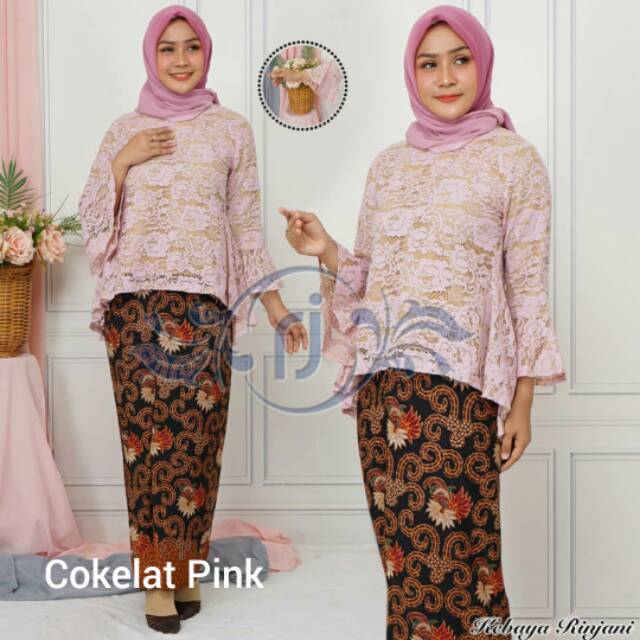 Kebaya Brukat Katun