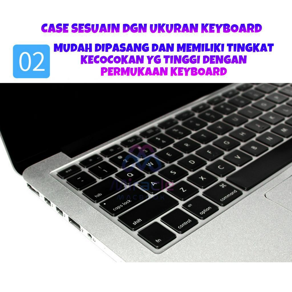 KEYBOARD PROTECTOR COVER BAHAN SILICONE MACBOOK NEW AIR PRO 13 14 15 16 M1 2020 2021