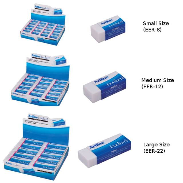 

Penghapus/eraser artline examate