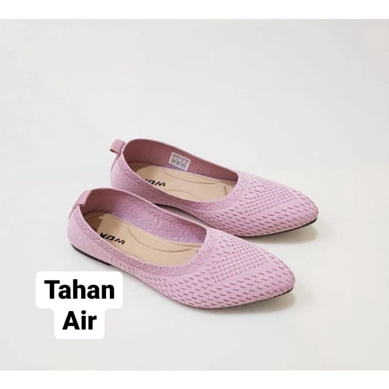 Sepatu 36-41 Wanita Flatshoes Rajut Impor LC13 - CLARENZO