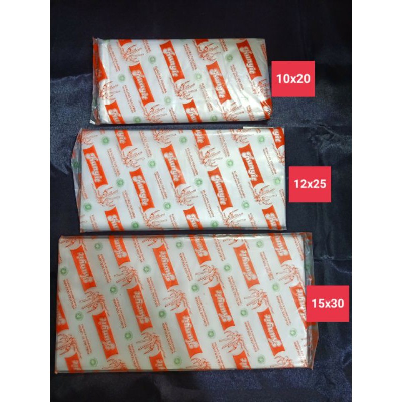 PLASTIK ES / PLASTIK PE / PE MURAH / PE 10x20 12x25 15x30 20x35