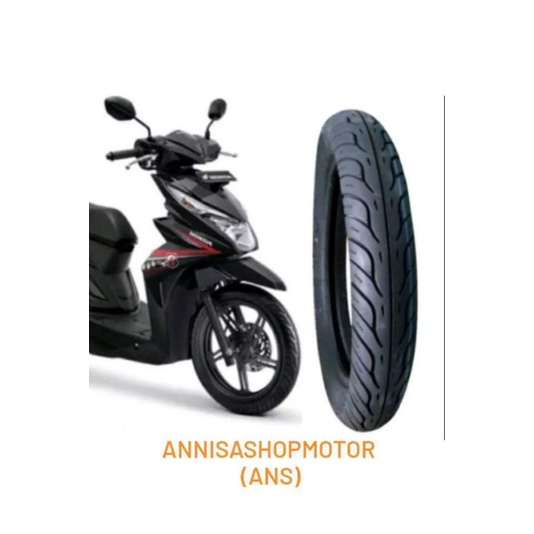 Ban federal tubles ukuran 80/90-14 Tubeless ban motor matic Standar'an motor Beat, Vario, Genio DLL