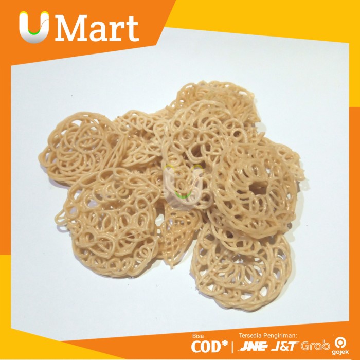 

U Mart - Kerupuk Mie Putih Sedang/Besar 250 gram Krupuk Ikan Tenggiri