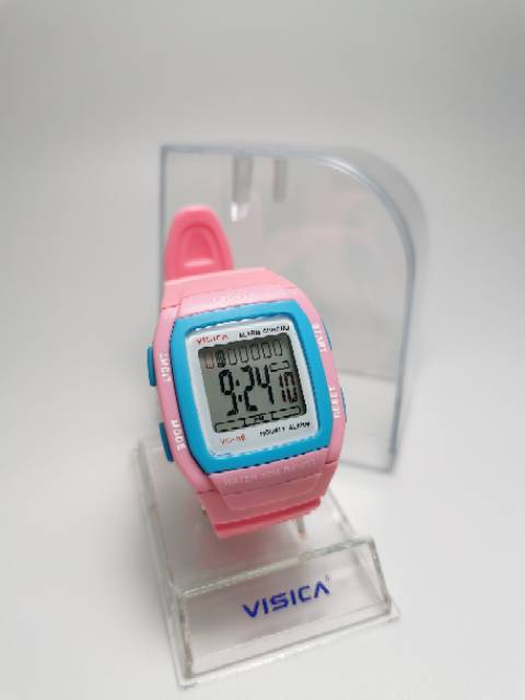 Jam tangan digital  segi Anak Anak dan remaja water Resist Visica vg86