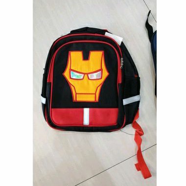 TAS RANSEL ANAK SEKOLAH TK ANAk LAKI LAKi CAPTAIN AMERICA / IRONMAN / TSUM TSUM