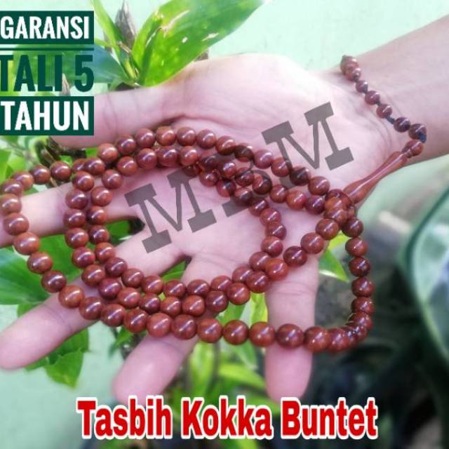 Tasbih Kokka Buntet Tasbih kaokah kokka Asli Tali Super Besar