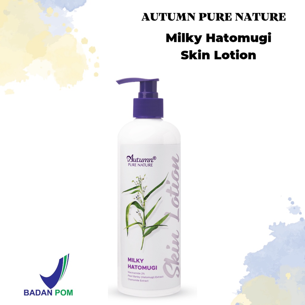 Autumn Milky Hatomugi Skin Lotion 500ml BPOM