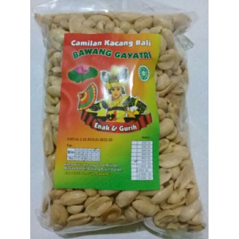 

kacang bali gurih rasa manis dan pedas 500 gr # Rp.29000