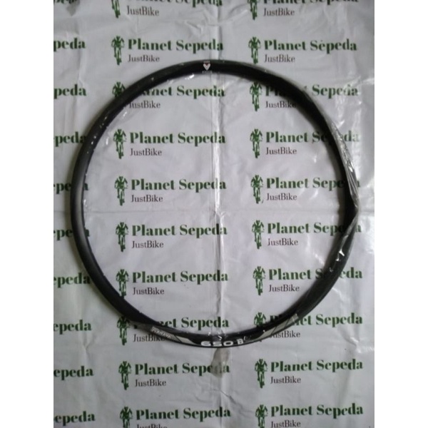 Satu Pasang Rims Araya DM650 650B 27.5 36H Disc Brake Hitam