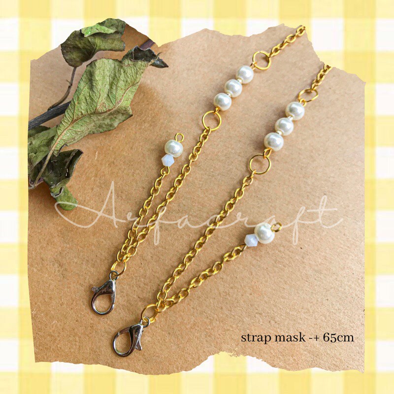 STRAP MASKER/TALI MASKER/STRAP MASKER KOREA/TALI MASKER KOREA/HANDMADE