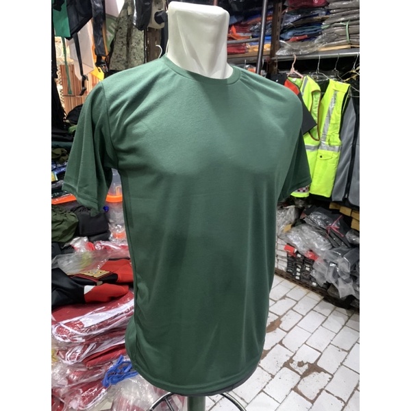 Kaos PDH Hijau TNI Polos